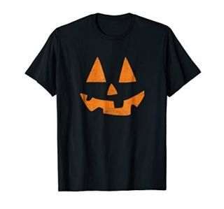 Jackolantern Vintage T-Shirt Silly Halloween Pumpkin Carving