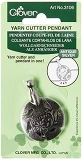Yarn Cutter Pendant-Antique Silver 