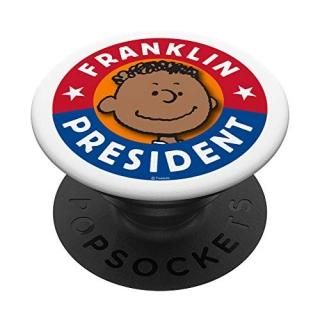 Peanuts Franklin For President PopSockets Grip and Stand for Phones and Tablets