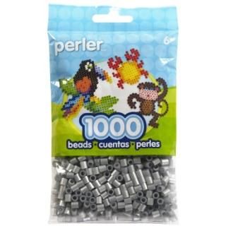 Perler Pearl Beads 1000/Pkg-Silver 