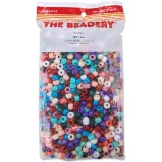 Pony Beads 6x9mm 900/Pkg-Southwest Multicolor 