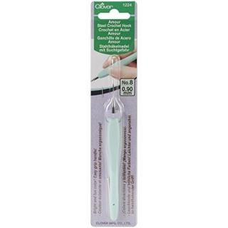 Amour Steel Crochet Hook-Size 8/0.90mm 