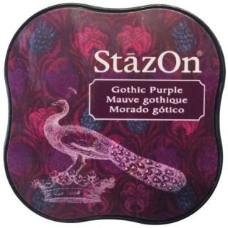StazOn Midi Ink Pad-Gothic Purple 