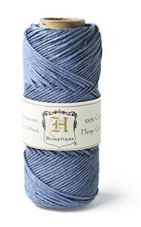 Hemp Cord Spool 20lb 205'/Pkg-Dusty Blue 