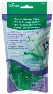 Jumbo Wonder Clips 24/Pkg- 
