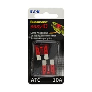 BussmannBP/ATC-10IDeasyID Illuminating Automotive Fuse-2PK 10A ATC EASY ID FUSE 