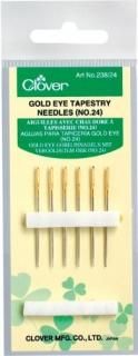 Gold Eye Tapestry Needles-Size 24 6/Pkg 