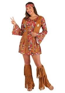 Peace and Love Hippie Adult Costume ʿ¤Ȱҥåԡͤΰ ϥ󥵥Medium/Large 10-14