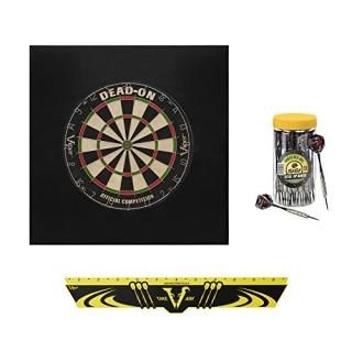 Viper Defender II Backboard & Sisal/Bristle Steel Tip Dartboard Bundle