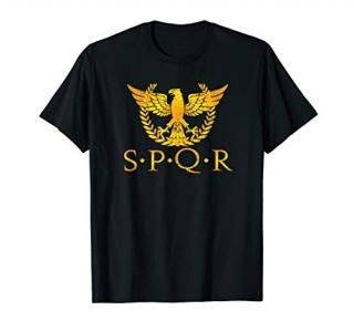 SPQR T-shirt Senatus Populusque Romanus