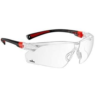 NoCry Safety Glasses with Clear Anti Fog Scratch Resistant Wrap-Around Lenses an