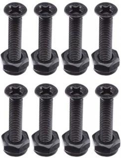 Longboard Skateboards Cruiser Hardware Screws 1 1.25 1.5 1.75 2 Black Color 1.5