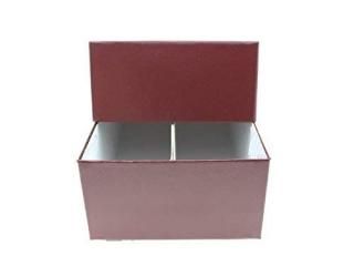 Double Row Display Slab Box 12 x 5 3/4 x 3 Maroon by Guardhouse
