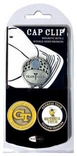 Team Golf 21247 Georgia Tech University Golf Ball Marker Hat Clip
