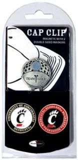 Team Golf 24047 Cincinnati Bearcats Golf Ball Marker Hat Clip