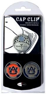 Team Golf 20547 Auburn University Golf Ball Marker Hat Clip