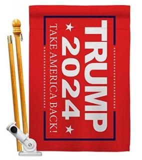 Trump Flag Take America Back 2024 House Flag Set Patriotic Vote President Democr