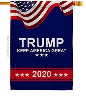 Donald Trump Flag Donald Trump Garden Flag Decoration Yard Lawn Banner-2020 US E