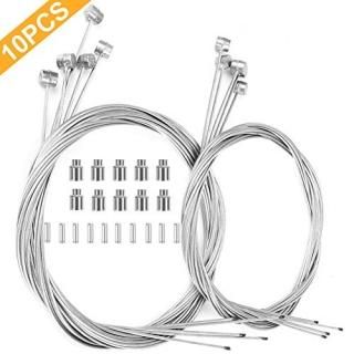 Hyacinth 10PCS Premium Bike Brake Cable Professional Bicycle Brake line for Moun