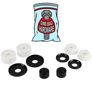 Skateboard Truck Rebuild Kit MEDIUM 95A Bushings Washers Pivot Cups For 2 Trucks