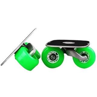JINCAO Green Portable Roller Road Drift Skates Plate Anti-Slip Board Aluminum Tr
