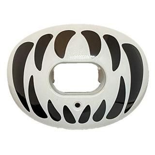 Battle Sports Science Chrome Predator Oxygen Mouthguard White/Black