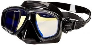 Scuba Choice Colored Anti-UV Lenses Snorkeling/Dive Mask Black