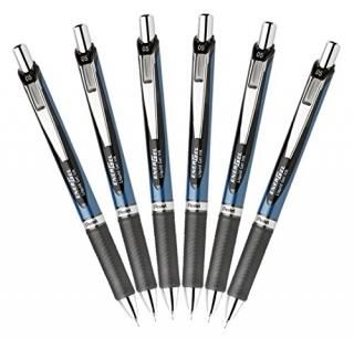 Pentel EnerGel Deluxe RTXǼLiquid Gelڥ Fine Line0.5?MMˡɥåס֥롼Х֥å P