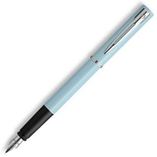 Waterman Allure Fountain Pen  Baby Blue Matte Lacquer with Chrome Trim  Fine Sta