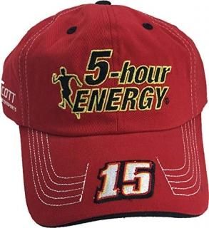 Motorsport Authentics Clint Bowyer #15 5 Hour Energy Men's Adjustable Hat