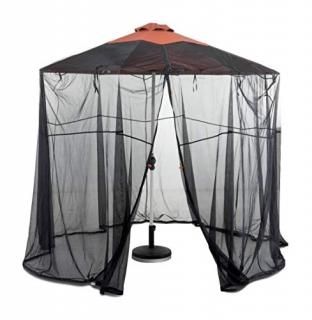 Classic Accessories Universal Round Patio Umbrella Insect Screen Canopy