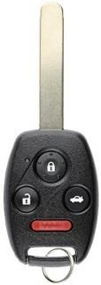 KeylessOption Keyless Entry Remote Control Uncut Car Ignition Key Fob Replacemen