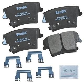 Bendix Premium Copper Free CFM1057AVR Semi-Metallic Brake Pad with Installation 