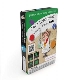 The Purple Cow Crazy Scientist Color Laboratoty - Science Kits for Young Researc