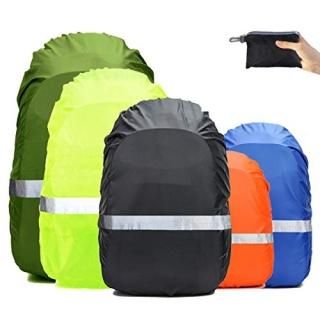 Hi-Visibility Backpack Rain Cover with Reflective Strip 100% Waterproof Ultralig