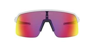 Oakley Men's OO9463 Sutro Lite Rectangular Sunglasses Matte White/Prizm Road 139