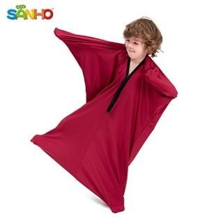 SANHO Dynamic Movement Sensory Body Sock - Updated Version  Wine red Small