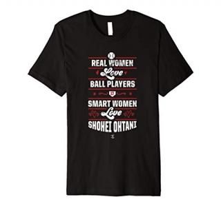 Shohei Ohtani - Real Smart Women Graphic - Apparel - Premium T-Shirt