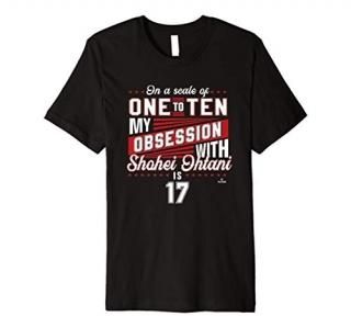 Shohei Ohtani On A Scale of One To Ten Premium T-Shirt