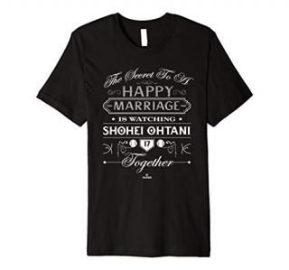 Shohei Ohtani Happy Marriage Premium T-Shirt