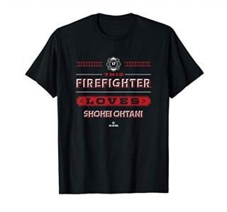 This Firefighter Loves Shohei Ohtani T-Shirt