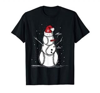 Shohei Ohtani Baseball Snowman T-Shirt