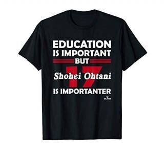 Shohei Ohtani Education is Important T-Shirt