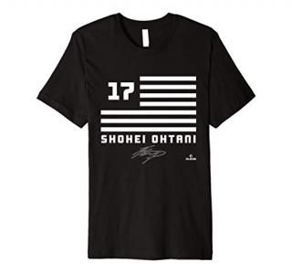 Shohei Ohtani Flag Name Premium T-Shirt
