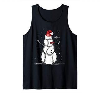 Shohei Ohtani Baseball Snowman Tank Top