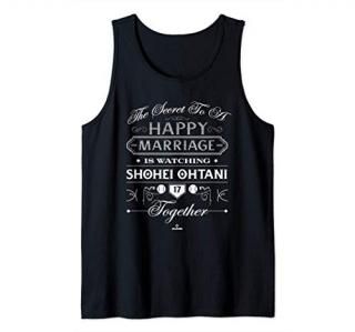 Shohei Ohtani Happy Marriage Tank Top