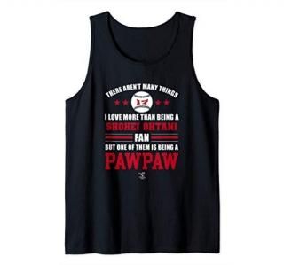 Shohei Ohtani - Being a Pawpaw - Apparel - Tank Top