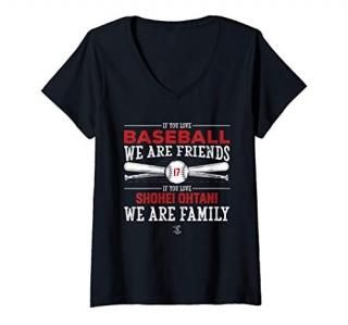 Womens Shohei Ohtani If You Love Baseball - Apparel - V-Neck T-Shirt