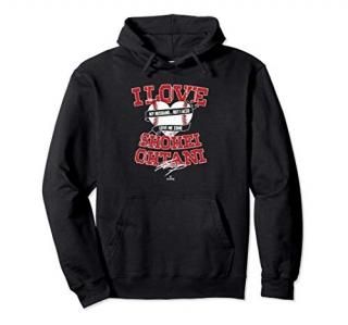 I Love Shohei Ohtani Pullover Hoodie