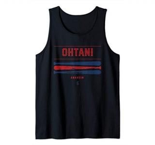Shohei Ohtani Vintage Baseball Bat Gameday Tank Top